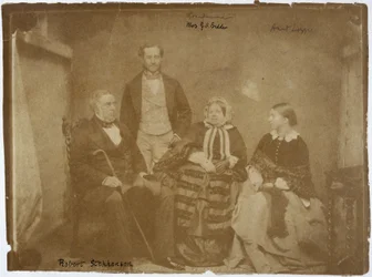 Robert Stephenson, Engelse werktuigbouwkundig en civiel ingenieur, en familie, circa 1850s