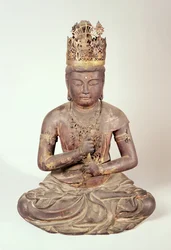 Zittende figuur van Dainichi Nyorai