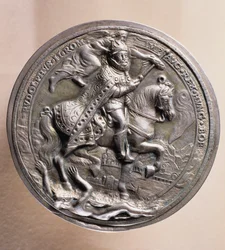 Zilveren medaillon