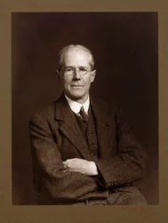 Sir Henry Cort Harold Carpenter, professor in metallurgie, eind 1920s