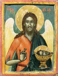 Sint-Jan de Doper, icoon uit centraal Griekenland