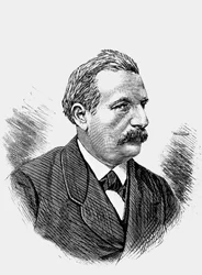 Zwitserland Federaal Simeon Bavier (zwart-wit foto)