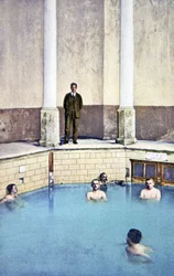 Teplice Sanov baden in Tsjechië