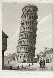De scheve klokkentoren in Pisa