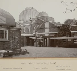 De Nulmeridiaan bij het Koninklijk Observatorium, Greenwich, Londen