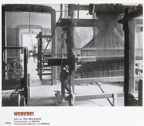 De Weefwerkplaats, uit de Werkplaatsen van het Bauhaus, Weimar