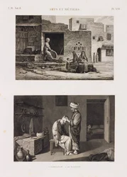 De slijper; De barbier