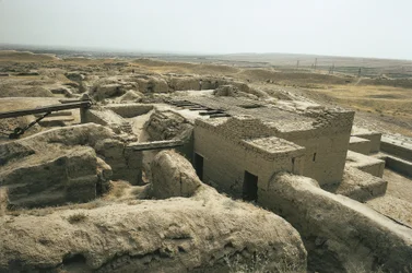 Turkmenistan. Ruïnes van Nisa. UNESCO Werelderfgoedlijst, 2007