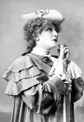Verenigd Koninkrijk: De actrice Sarah Bernhardt