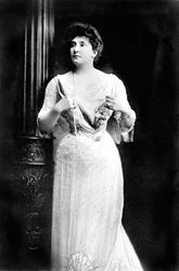 Verenigd Koninkrijk: De Australische sopraan Nellie Melba, - (echte naam Helen Porter) 1861-1931