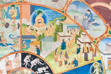 Levenswiel (detail)