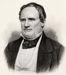 William Barksdale, uit The Century Magazine, gepubliceerd 1887 (gravure)