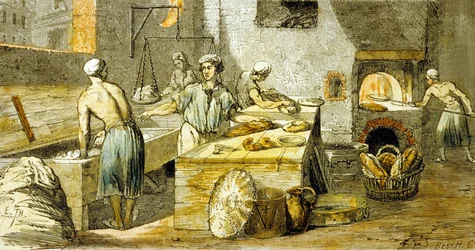 Bakery: de bakker in de bakkerij