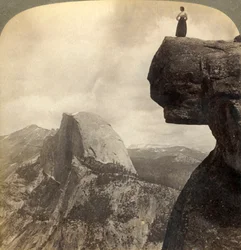 Uitzicht op het grootste natuurschoon - vanaf Glacier Point N.E. Yosemite Valley, Cal., 1902