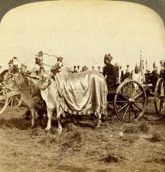 Zilveren kanon van de Maharaja van Baroda, Delhi, India