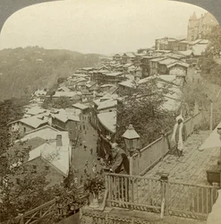 Simla, zomerhoofdstad van India, ca. 1900