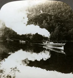 Stoomjacht op Loch Katrine, Schotland