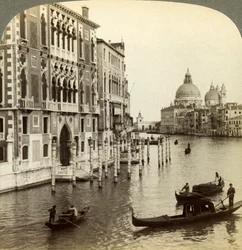 Het Grote Kanaal, Venetië, Italië