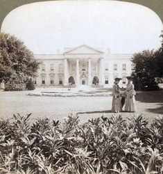 Het Witte Huis, de historische residentie van de Chef van de Natie - noordkant-Washington, D.C., 1908