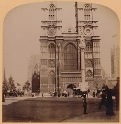 Westminster Abbey, Londen, Engeland, 1896