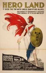Franse Hero Land Poster