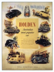 Reclame voor Holden Australische auto