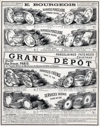 Advertentie uit 1889 voor 