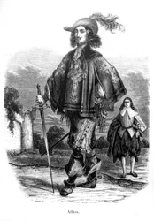 Athos - in De 3 Musketiers door Alexandre Dumas Père.