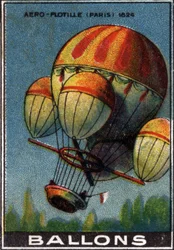 Ballonnen van de aero flotille de Paris