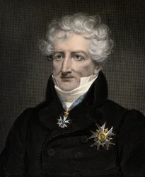 Baron Georges Cuvier (1764-1823) - gravure - 19e eeuw