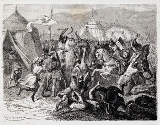 Slag bij de berg Cassel - in 