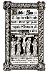 Biblia Sacra, Doornik 1881 - Biblia Sacra, Vulgatae Editionis, Sixit V. Pont. Max. Jussu recognita ed ed Clementis VIII auctorita
