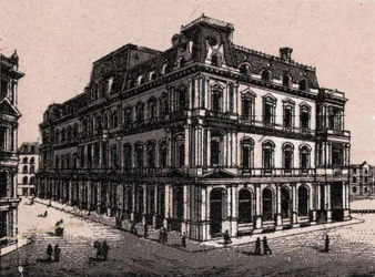 Boston, Verenigde Staten: uitzicht op het postkantoor. Uit 