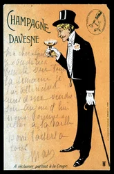 Champagne Davesne, begin 20e eeuw