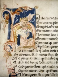 Karel de Grote - verluchting, codex