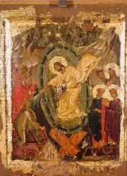 Christus in de Limbo. Icoon van de 13e eeuw