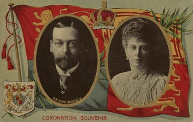 Kroningssouvenir, koning George V