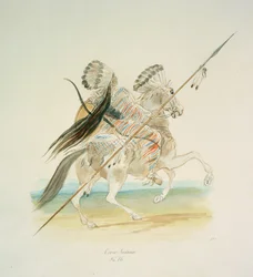 Crow Indiaan, ca. 1843-50