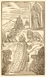 Moeilijkheid is achter, angst is voor uit The Pilgrims Progress From This World, To That Which Is To Come door John Bunyan