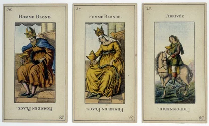 Wahrsage tarotkaarten, begin 19e eeuw (?)