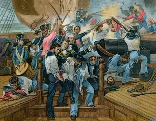 Geef het schip niet op - Anglo-Amerikaanse oorlog, de Verenigde Staten