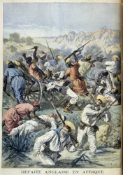 Engelse nederlaag in Afrika - in "Le Petity Journal" van 05/03/1894
