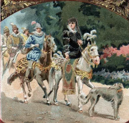 Begrafenis van Karel IX (1550-1574) en Catharina de