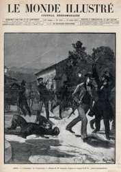 Gebeurtenissen in Bulgarije: de moord op de heer Beltchef in aanwezigheid van Stefan Stambolov (1854-95) - Sofia