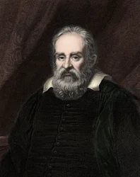 Galileo Galilei (Galilei) 1564-1642 - gravure - 19e eeuw