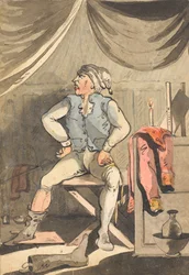 Ga de ronde, zeg je? Wat bedoel je daarmee? - Kun je niet horen dat het regent, schurk?