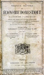 Handwerken en huishoudkunde voor meisjes - zeer eenvoudige noties over hygiëne, huisvesting, huishoudelijke zorg, was, reparatie en kleding, tuinbouw en lagere hof door G. Schefer en Sophie Amis, Librairie Ch. Delagrave