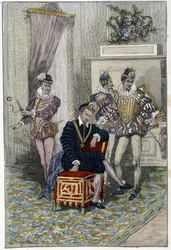 Hendrik III en zijn favorieten