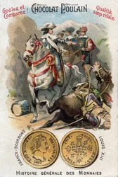 Geschiedenis van Frankrijk: Oorlog van de Successie van Mantua (1628-1631) tijdens de Dertigjarige Oorlog. De slag bij de Pas de Suze (Susa) met koning Lodewijk XIII (1601-1643) en kardinaal Richelieu (Armand Jean du Plessis).