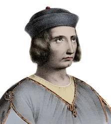 Humbert III, Graaf van Savoye - Humbert III van Savoye (Humbert III van Maurienne) de Zalige 1136-1189 - gravure